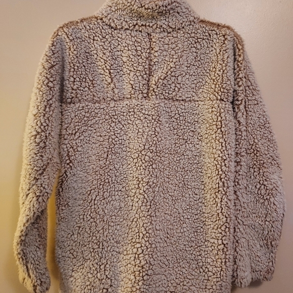 Sherpa quartet zip pullover med ladles brown - Picture 9 of 11